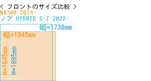 #NX300 2014- + ノア HYBRID S-Z 2022-